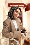 وشاح حريري من نسيج التويل 11440-01 - 5