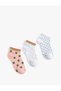 Patterned Booties Socks Set - 3-Piece - 2