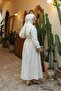 Women's Baby Collar Teseture Skirt Suit - 6