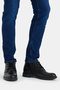 Genuine Leather Black Zippered Comfortable Fit Winter Boots 36-47 - 5