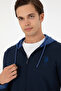 Men's Navy Blue Knitted Cardigan 50290255 -Vr033 - 2