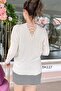 Star Stone Printed Knitwear Blouse 5K117 - 3