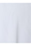Oversize Sports T-Shirt Slogan Printed V-Neck Bias Short Sleeves - 6