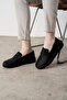 315 Black Men's Casual Shoes with Black Sole