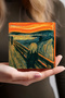 Salvador Dalí The Persistence of Memory, Picasso, The Avignon Girls, The Scream, Native Women Stone Coaster Set - 4