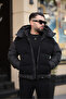 Men's Filled Coffee Coat - 3