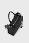 Women's Suede Crossbody Handbag with Handle Detail and Shoulder Strap - 3