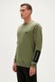 Be Cool Crewneck Thyme Printed Men's Sweatshirt - 2