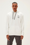 Pause Hoodie Off-white White Printed Hooded Men's Sweatshirt