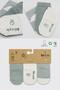 Bistil Organic Seamless 3-Piece Polka Dot Non-Slip Combed Cotton Socket Baby Socks 0-3 Months - 8