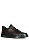 Premon Genuine Leather Brown Men's Shoes - 3