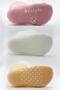 Bistil Organic Seamless 3-Piece Non-Slip Combed Cotton Baby Socks - 6