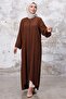Asymmetric Zippered Ferace 1250 - Brown - 4