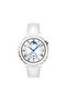 GT3 Pro Frigga Silver Bezel With White Leather Strap - 2