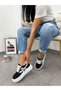 Black and White (Tig) Women's Lace-up Sneakers