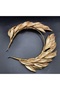 Helen Gold Crown,Helen Crown,Leaf Crown,Design Bridal Crown - 4