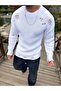 Non-Pilling Natural Cotton Comfortable Cut Loose Sweater Oversize Laser Cut with Ripped Detail