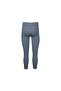 Black Leather Paneled Pique Fabric Girls' Leggings - 3