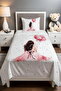 Sitting Balloon Princess Patterned Pique Set