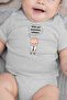 Organic 100% Cotton Boss Baby No Panic Grandma Can Handle It Baby Bodysuit Short Sleeve Bodysuit 5185-g