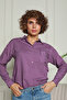 Plum Pocket Viscose Shirt 1500058 - 5