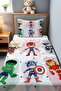 Little Super Heroes Patterned Pique Set - 2