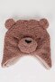 Dfc - Baby Girl Embroidered 2-Piece Scarf Beanie - 2