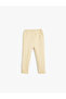 Basic Jogger Sweatpants with Elastic Waist and Pocket Detail