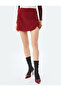 High Waist Mini Double Breasted Shorts Skirt - 3