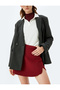 High Waist Mini Double Breasted Shorts Skirt - 2