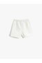 Crab Printed Laced Elastic Shorts