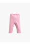 Basic Leggings with Elastic Waist