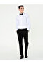 White Slim Fit Tuxedo Shirt 50246043 -Vr013 - 4