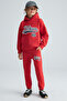 Donovan Boy's Cotton Red Tracksuit Set - 6