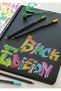Black Edition Kuruboya Pen Set 12Pcs Neon and Pastel Colors 116410 - 2