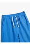 Elastic Waist Regular Cobalt Blue Boys Shorts 4Skb40013Tw - 3