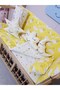 60X120 Baby Sleeping Set - Without Mosquito Net - Moon Cloud Star 54-04 (Excluding Furniture Crib) - 3