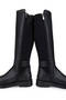 Women's Vegan Black Casual Boots - 4