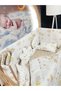 60X120 Baby Sleeping Set - Without Mosquito Net - Ay Bulut Yıldız 152-35 (Excluding Furniture Crib) - 4