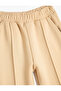 Basic Jogger Sweatpants Ribbed Elastic Waist Pocket - 3