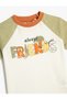 T-Shirt Animals Printed Short Sleeve Crew Neck Cotton - 3