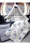 70X110 Baby Sleeping Set - Luxury Mosquito Net and Apparatus Included - Airplane Pattern 146-34