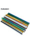 30PCS 40 Pin Breakable Pin Header 2.54mm Single Row Male Header Connector Kit PCB Pin Strip For A... - 3