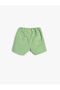 Shorts with Elastic Waist Basic Pocket Cotton - 2