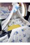 70X110 Baby Sleeping Set - Luxury Mosquito Net and Apparatus Included - Airplane Pattern 146-28