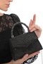 Black Color Full Stone Chain Strap Stylish New Season Women's Evening Dress Porfolio Wedding Clutch Bag