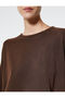 Crew Neck Sweatshirt Comfortable Cut Long Sleeve - 5