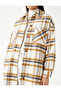 Oversize Shirt Jacket with Pocket Detail - 5