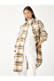 Oversize Shirt Jacket with Pocket Detail