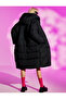 Puffer Jacket with Hooded Pocket Detail - 4
